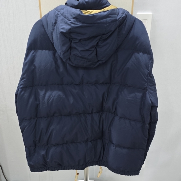 Polo by Ralph Lauren Men's Blue and Tan Puffer Jacket. Brand New W/O Tag - Picture 6 of 12